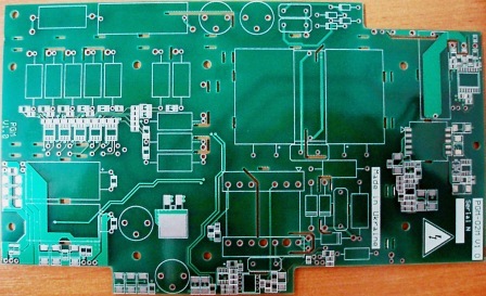 Печатная плата со сложной фрезеровкой